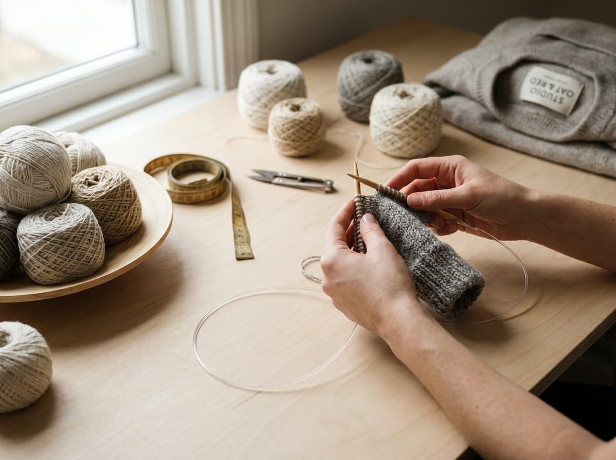 How to Knit in the Round
