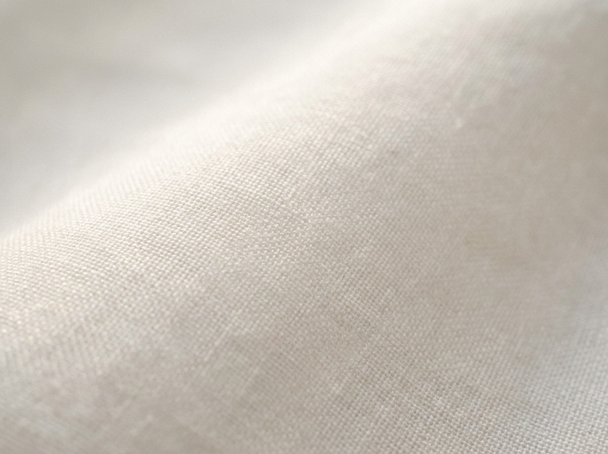 Macro close-up of Cotton Lawn, Plain weave