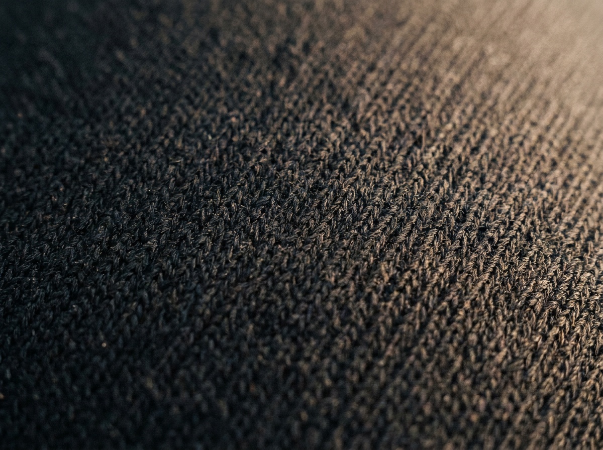 Macro close-up of Ponte Roma, Double knit (interlock construction)