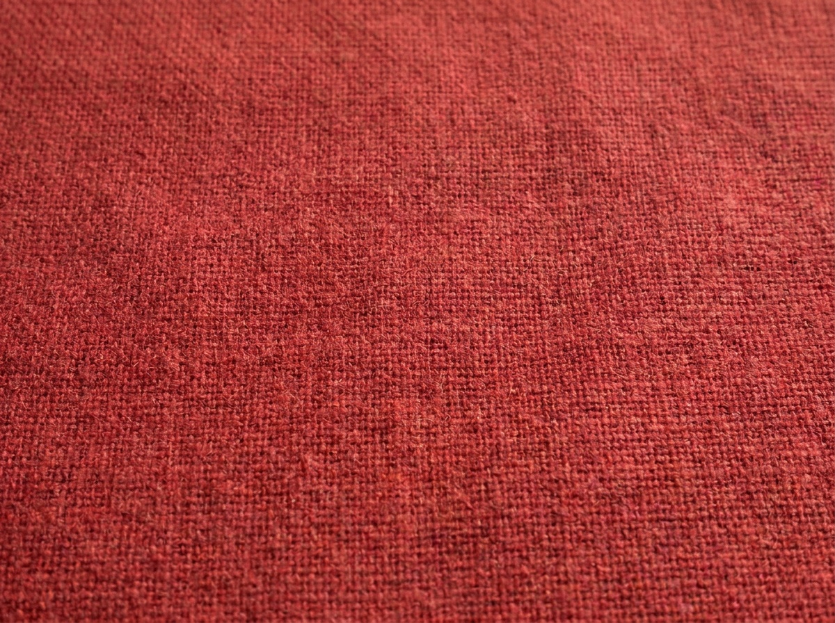 Macro close-up of Wool Challis, Fine plain weave
