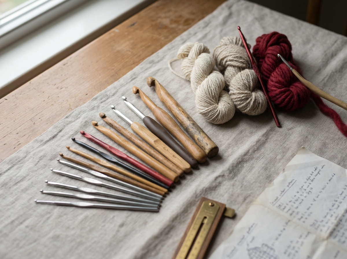 Crochet Hook Sizes: Conversion Chart