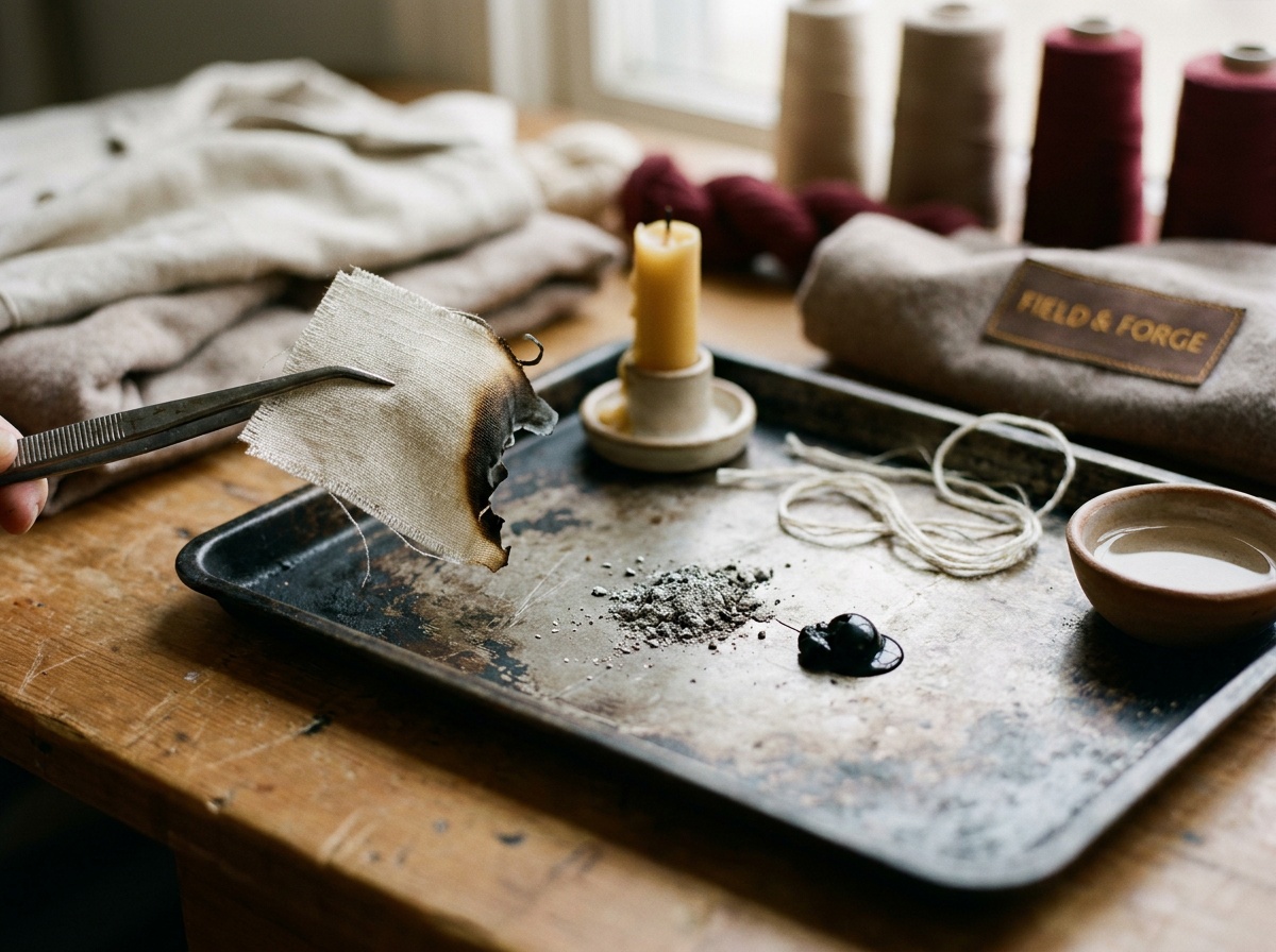 How to Identify Fabric with a Burn Test