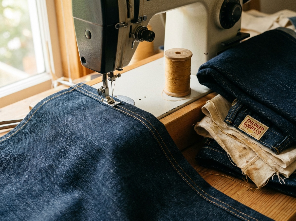 How to Sew with Denim: Needles, Topstitching, and Thick Seams