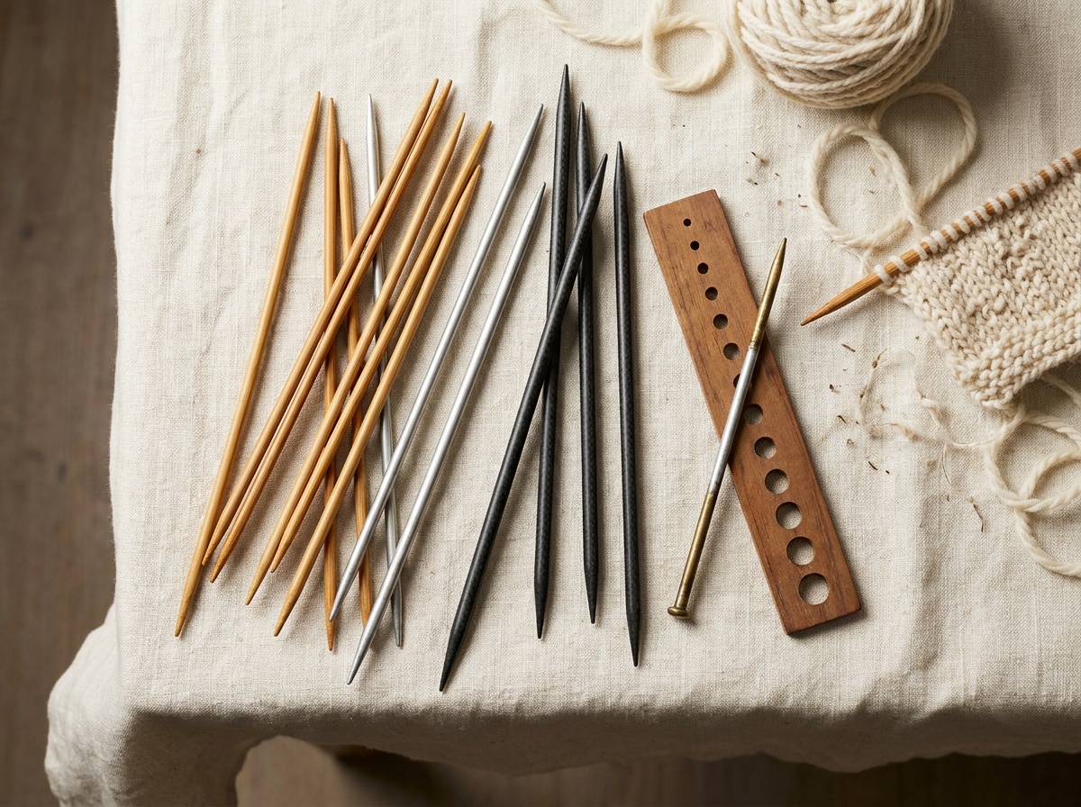 Knitting Needle Sizes: Metric, US, and UK Conversion