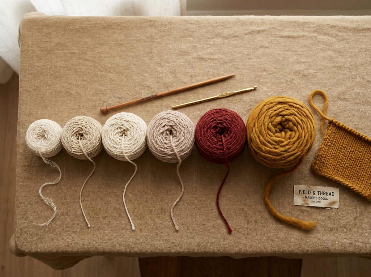 Yarn Weights Explained: The 0-7 Standard Chart
