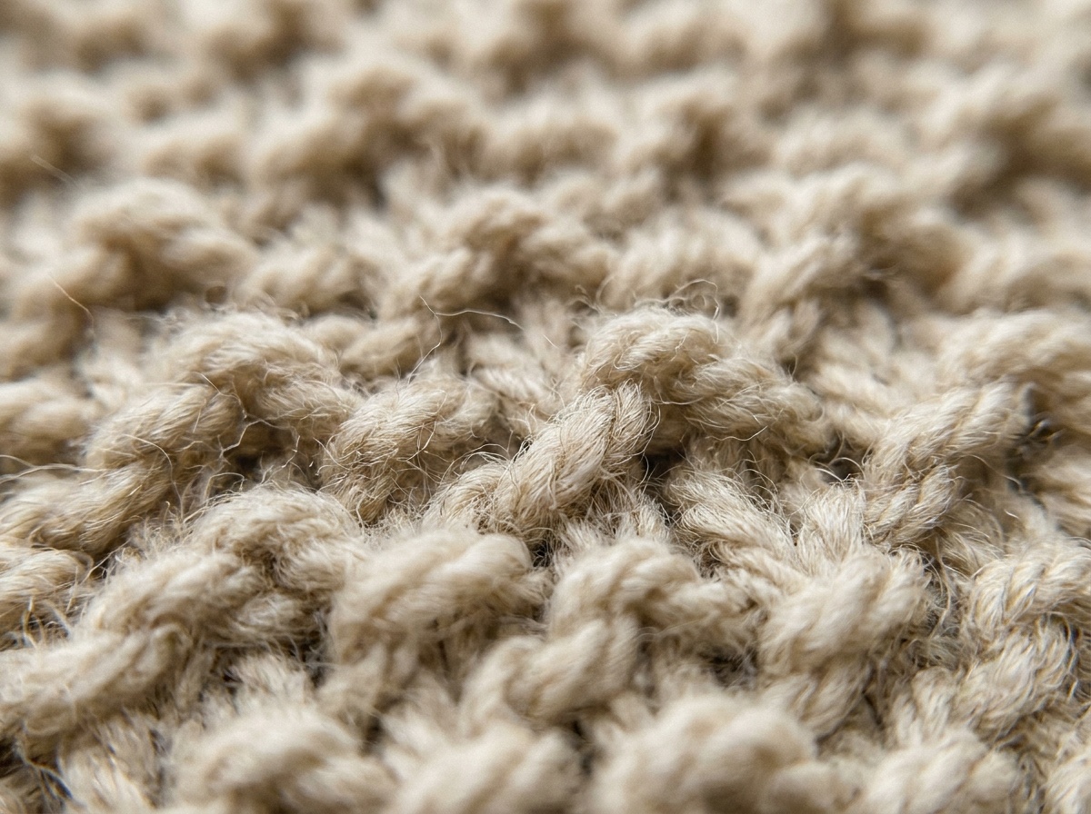 A knitted swatch of Moss Stitch